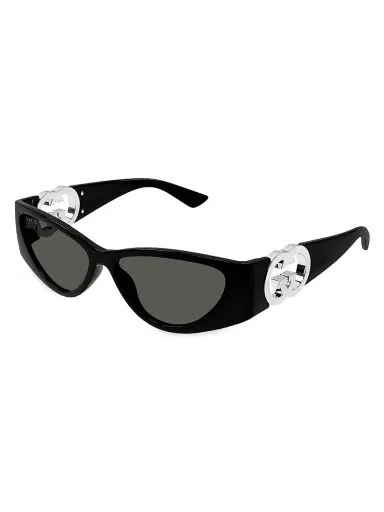 Gucci Women's Hailey 55MM Cat Eye Sunglasses | Thumbnail 1 Gucci Women's Hailey 55MM Cat Eye Sunglasses | Thumbnail 1