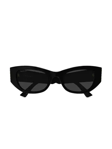 Gucci Women's On Side 53MM Cat-Eye Sunglasses - Black | Thumbnail 2