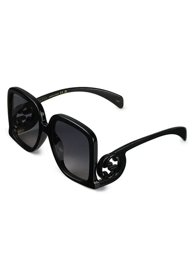Gucci Women's 58MM Rectangular Sunglasses - Black