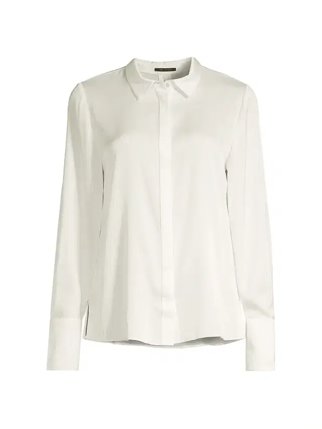 Kobi Halperin Women's Larissa Collared Silk-Blend Blouse -