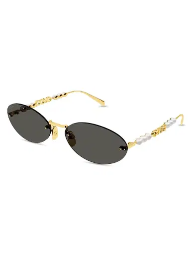 Gucci Women's Fashion Show 62MM Oval Sunglasses | Thumbnail 1 Gucci Women's Fashion Show 62MM Oval Sunglasses | Thumbnail 1