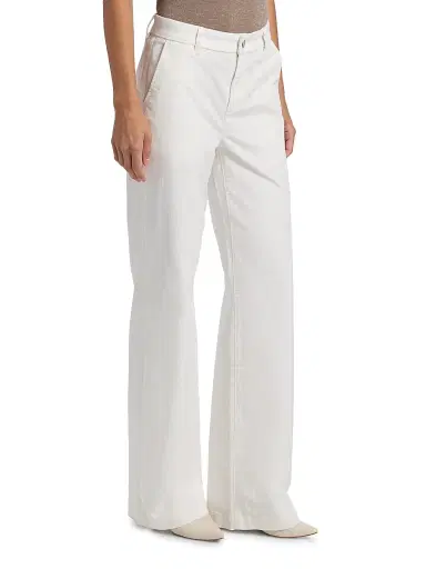 Kobi Halperin Women's Hannah Cotton-Blend High-Rise Pants - | Thumbnail 4