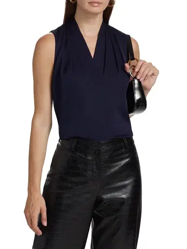 Kobi Halperin Women's Mila Sleeveless Silk-Blend Blouse | Thumbnail 3 Kobi Halperin Women's Mila Sleeveless Silk-Blend Blouse | Thumbnail 3