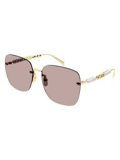 Gucci Women's Fashion Show 63MM Square Sunglasses | Thumbnail 1 Gucci Women's Fashion Show 63MM Square Sunglasses | Thumbnail 1