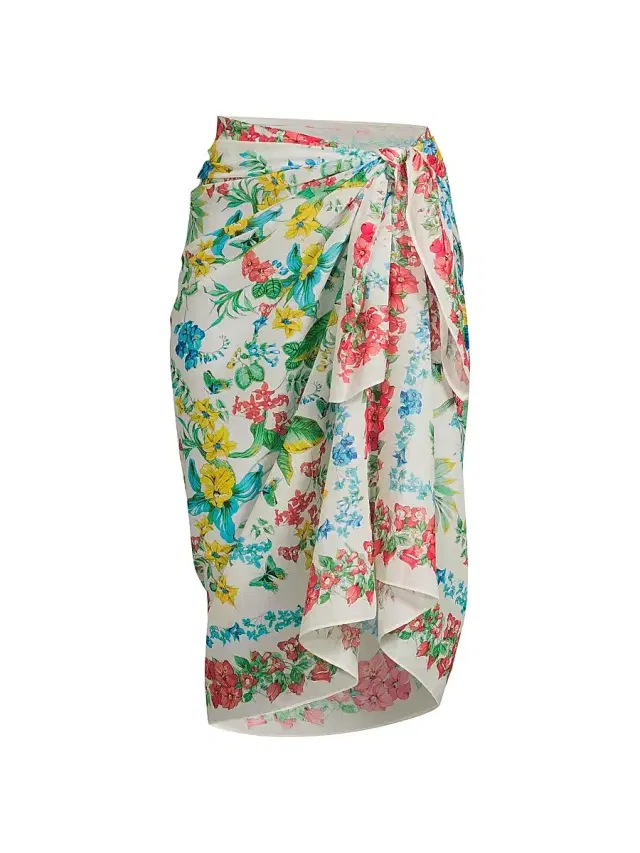 Kobi Halperin Women's Mckenzie Floral Cotton Pareo -  Multi