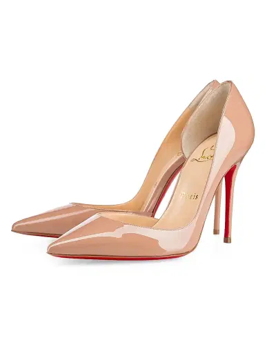 Christian Louboutin Women's Iriza 100MM Patent Leather Pumps | Thumbnail 2 Christian Louboutin Women's Iriza 100MM Patent Leather Pumps | Thumbnail 2