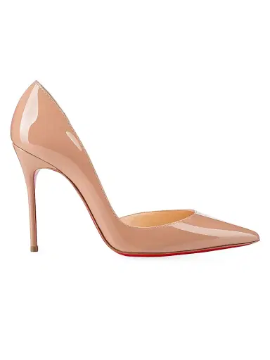 Christian Louboutin Women's Iriza 100MM Patent Leather Pumps | Thumbnail 1 Christian Louboutin Women's Iriza 100MM Patent Leather Pumps | Thumbnail 1
