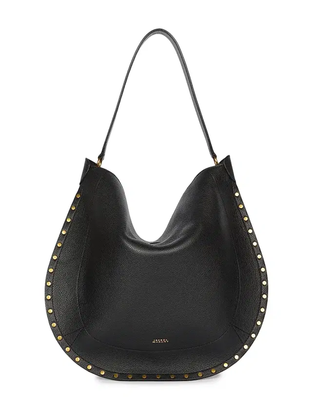 Women's Oskan Leather Hobo Bag - Black