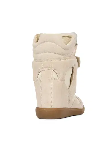Isabel Marant Women's Bekett Leather & Suede High-Top Platform Sneakers | Thumbnail 3 Isabel Marant Women's Bekett Leather & Suede High-Top Platform Sneakers | Thumbnail 3