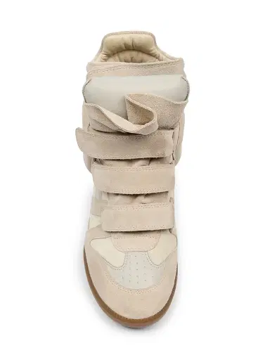 Isabel Marant Women's Bekett Leather & Suede High-Top Platform Sneakers | Thumbnail 4 Isabel Marant Women's Bekett Leather & Suede High-Top Platform Sneakers | Thumbnail 4