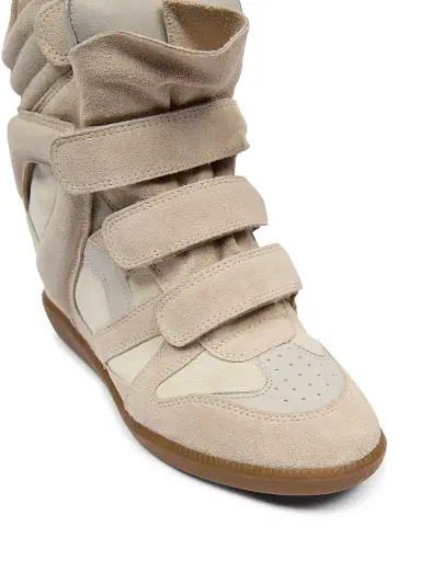 Isabel Marant Women's Bekett Leather & Suede High-Top Platform Sneakers | Thumbnail 5 Isabel Marant Women's Bekett Leather & Suede High-Top Platform Sneakers | Thumbnail 5