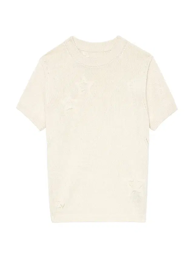 Zadig & Voltaire Women's Bully Stars Short-Sleeve Sweater - Ecru
