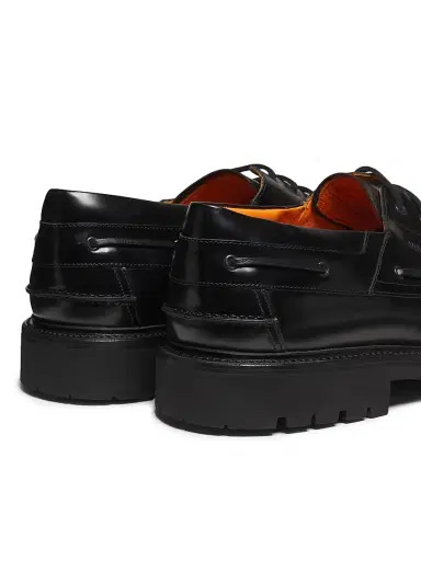 Junya Watanabe MAN Men's Junya Watanabe x Heinrich Dinkel Leather Boat Shoes | Thumbnail 3 Junya Watanabe MAN Men's Junya Watanabe x Heinrich Dinkel Leather Boat Shoes | Thumbnail 3