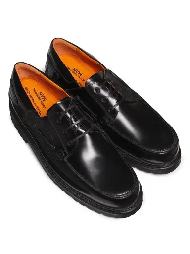 Junya Watanabe MAN Men's Junya Watanabe x Heinrich Dinkel Leather Boat Shoes | Thumbnail 4 Junya Watanabe MAN Men's Junya Watanabe x Heinrich Dinkel Leather Boat Shoes | Thumbnail 4