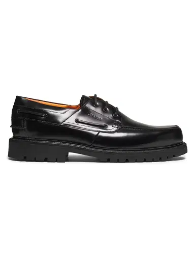 Junya Watanabe MAN Men's Junya Watanabe x Heinrich Dinkel Leather Boat Shoes | Thumbnail 1 Junya Watanabe MAN Men's Junya Watanabe x Heinrich Dinkel Leather Boat Shoes | Thumbnail 1