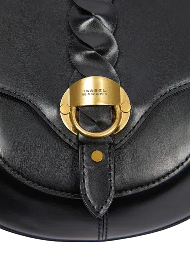 Isabel Marant Women's Altay Small Leather Saddle Bag | Thumbnail 4