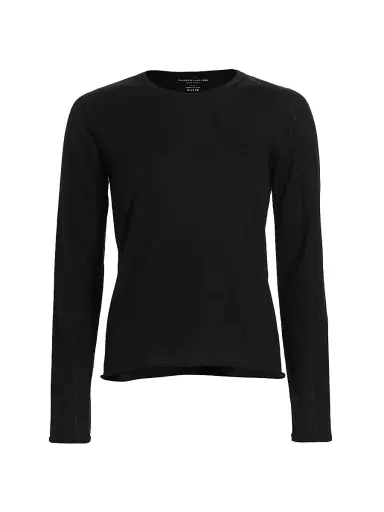 MAJESTIC FILATURES Women's Cashmere Crewneck Sweater | Thumbnail 1 MAJESTIC FILATURES Women's Cashmere Crewneck Sweater | Thumbnail 1