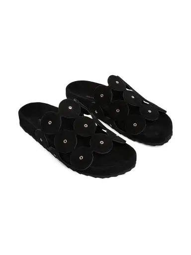 PIERRE HARDY Women's Bulles 35MM Rivet Suede Platform Sandals | Thumbnail 3 PIERRE HARDY Women's Bulles 35MM Rivet Suede Platform Sandals | Thumbnail 3