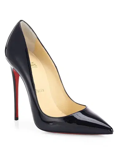 Christian Louboutin Women's So Kate 120MM Patent Leather Pumps - Black - Size 13 | Thumbnail 1 Christian Louboutin Women's So Kate 120MM Patent Leather Pumps - Black - Size 13 | Thumbnail 1