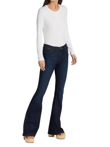 MAJESTIC FILATURES Women's Soft Touch Long-Sleeve Crewneck Top - Blanc - Size Large | Thumbnail 2 MAJESTIC FILATURES Women's Soft Touch Long-Sleeve Crewneck Top - Blanc - Size Large | Thumbnail 2