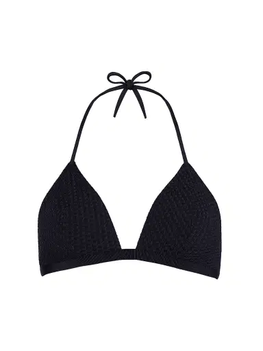 Eres Women's Darts Triangle Bikini Top - Black - Size 10 | Thumbnail 1