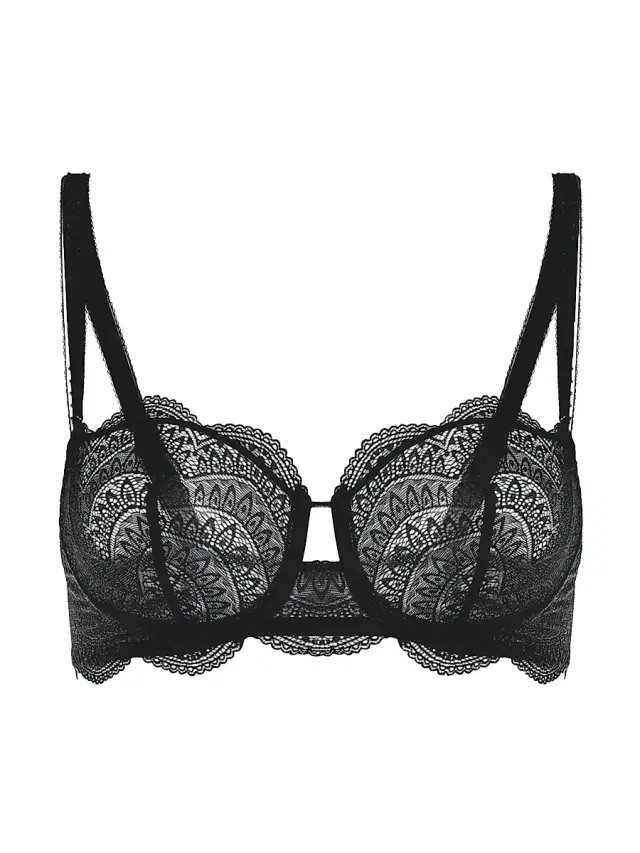 Simone Pérèle Women's Karma Demi Cup Underwire Bra - Black