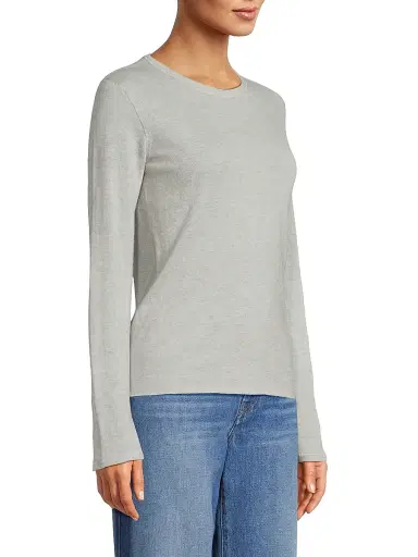 MAJESTIC FILATURES Women's Cashmere Crewneck Sweater | Thumbnail 4 MAJESTIC FILATURES Women's Cashmere Crewneck Sweater | Thumbnail 4