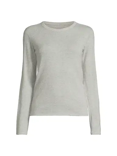 MAJESTIC FILATURES Women's Cashmere Crewneck Sweater | Thumbnail 1 MAJESTIC FILATURES Women's Cashmere Crewneck Sweater | Thumbnail 1