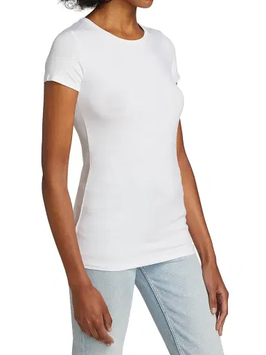MAJESTIC FILATURES Women's Soft Touch Crewneck T-Shirt | Thumbnail 4