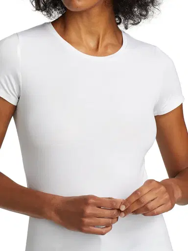 MAJESTIC FILATURES Women's Soft Touch Crewneck T-Shirt | Thumbnail 6
