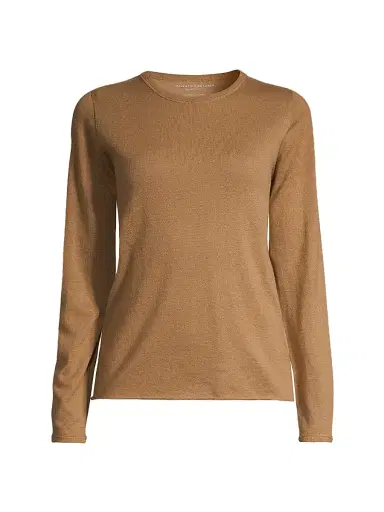 MAJESTIC FILATURES Women's Cashmere Crewneck Sweater | Thumbnail 1 MAJESTIC FILATURES Women's Cashmere Crewneck Sweater | Thumbnail 1