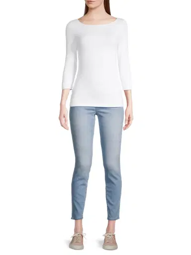 MAJESTIC FILATURES Women's Merrow Soft Touch Boatneck Top | Thumbnail 2