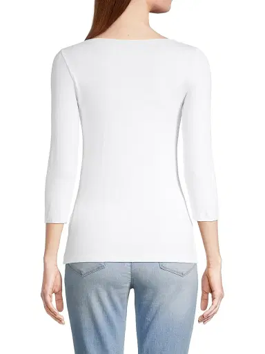 MAJESTIC FILATURES Women's Merrow Soft Touch Boatneck Top | Thumbnail 5