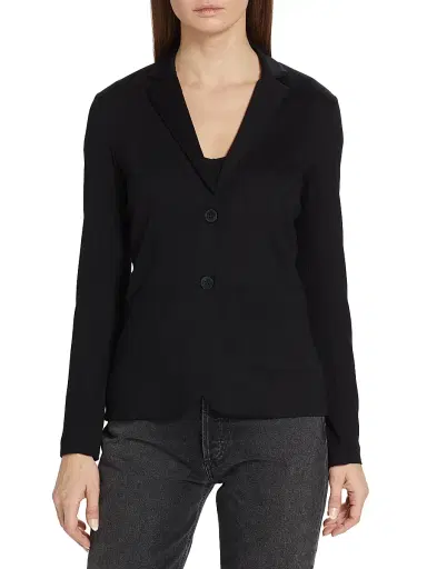 MAJESTIC FILATURES Women's Soft Touch Two-Button Blazer | Thumbnail 3 MAJESTIC FILATURES Women's Soft Touch Two-Button Blazer | Thumbnail 3