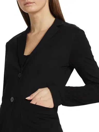 MAJESTIC FILATURES Women's Soft Touch Two-Button Blazer | Thumbnail 6 MAJESTIC FILATURES Women's Soft Touch Two-Button Blazer | Thumbnail 6