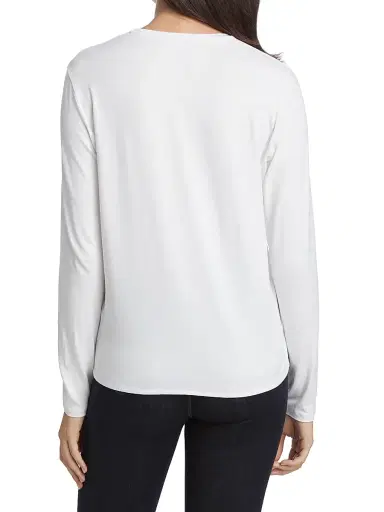 MAJESTIC FILATURES Women's Soft Touch Long Sleeve Tee - Blanc - Size XL | Thumbnail 5 MAJESTIC FILATURES Women's Soft Touch Long Sleeve Tee - Blanc - Size XL | Thumbnail 5