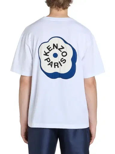 KENZO Men's Boke Flower 2.0 Embroidered Oversized T-Shirt | Thumbnail 5 KENZO Men's Boke Flower 2.0 Embroidered Oversized T-Shirt | Thumbnail 5