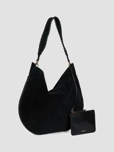 Isabel Marant Women's Oskan Suede Leather Hobo Bag | Thumbnail 5