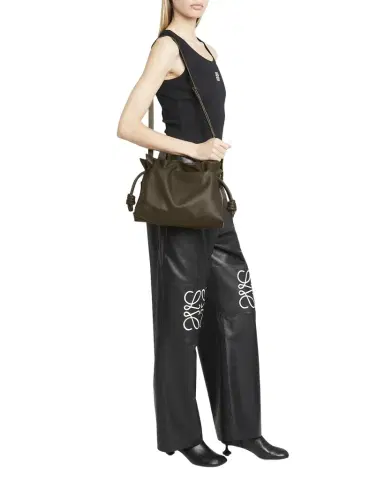 Loewe Flamenco Medium Clutch Bag in Napa Leather | Thumbnail 1