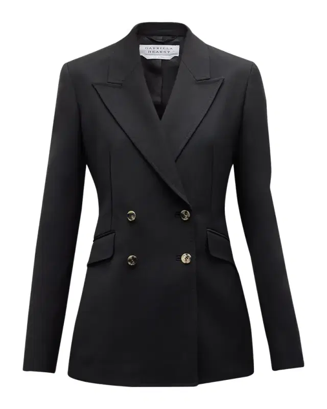Gabriela Hearst Angela Wool Blazer Jacket
