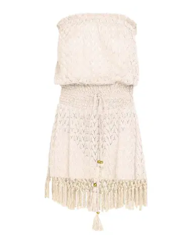 Ramy Brook Lauryn Strapless Crochet Mini Dress | Thumbnail 1