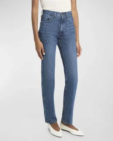 Co High-Rise Tapered Straight-Leg Denim Jeans | Thumbnail 2 Co High-Rise Tapered Straight-Leg Denim Jeans | Thumbnail 2