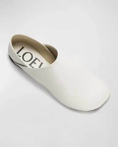 Loewe Toy Leather Slipper Loafers | Thumbnail 4