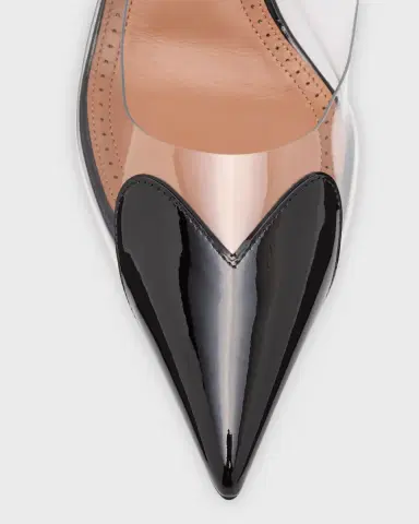 Alaïa Coeur Plexi Heart-Toe Slingback Pumps | Thumbnail 6