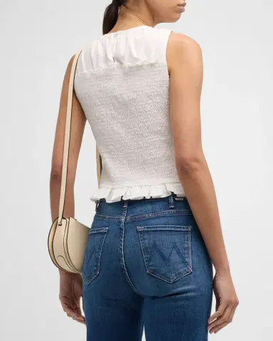 Ramy Brook Paisley Textured Ruffle-Hem Blouse | Thumbnail 3 Ramy Brook Paisley Textured Ruffle-Hem Blouse | Thumbnail 3