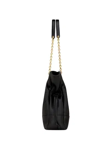 Saint Laurent Women's Small Jamie Shopping Shoulder Bag - Black | Thumbnail 2