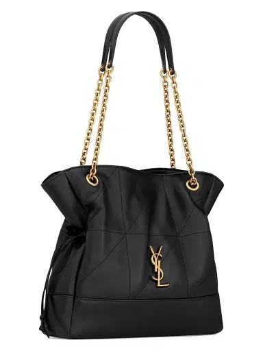 Saint Laurent Women's Small Jamie Shopping Shoulder Bag - Black | Thumbnail 5