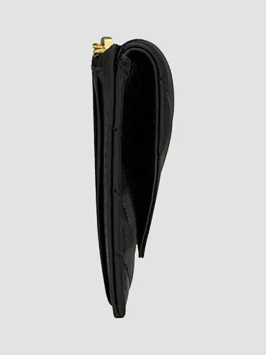 Saint Laurent Women's Cassandre Matelasse Fragments Flap Card Case in Quilted Lambskin | Thumbnail 3 Saint Laurent Women's Cassandre Matelasse Fragments Flap Card Case in Quilted Lambskin | Thumbnail 3
