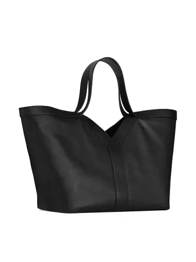 Saint Laurent Women's Y Tote Shoulder Bag in Leather | Thumbnail 4