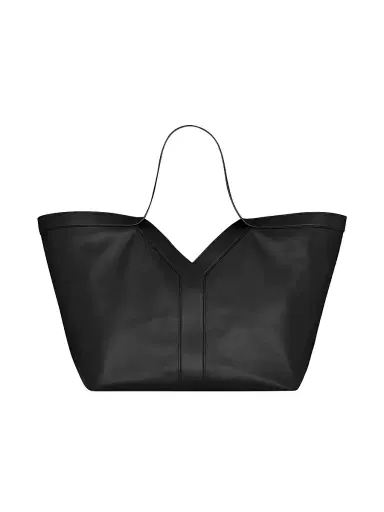 Saint Laurent Women's Y Tote Shoulder Bag in Leather | Thumbnail 5